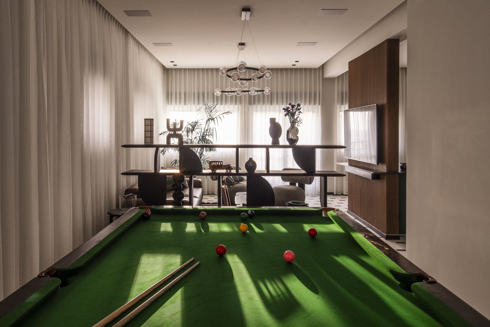 The Entrepreneur snooker room