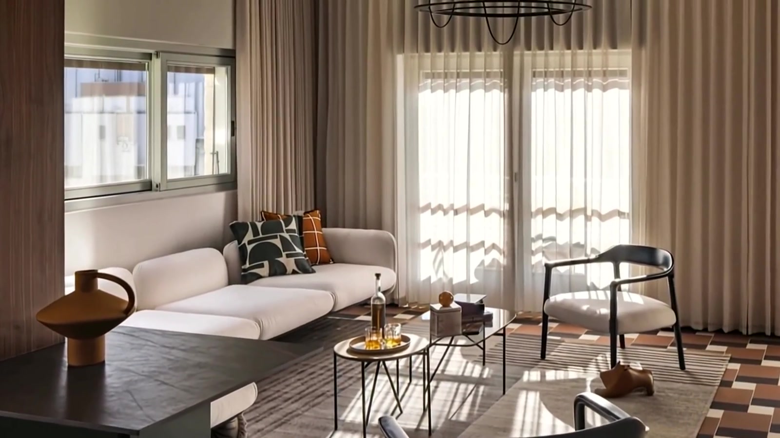 The Chocolatier living room
